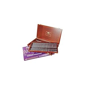 Derwent Coloursoft - Set de 72 Crayons de Couleurs dans un Coffret en Bois, Qualit&eacute; Professionnelle, 0701031