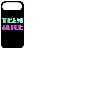Cheer for Alice Show Support Be on Team Alice 90s Style Coque pour iPhone Air