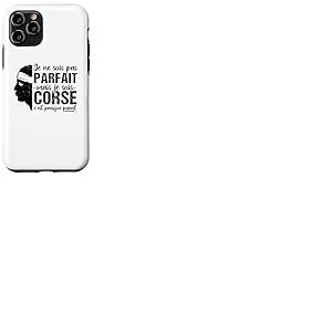 Je Ne suis Pas Parfait mais Corse Cadeau T&ecirc;te De Maure Coque pour iPhone 11 Pro