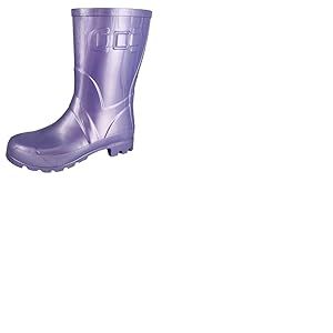 Beck Femme Glossy Botte de Pluie, Lilas métallique, 36 EU