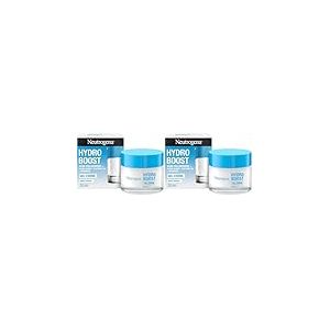 Neutrogena &ndash; Gel-Cr&egrave;me Hydro Boost (Pot de 50 ml) &ndash; Cr&egrave;me Hydratante pour les Peaux Sensibles &agrave; l'Acide Hyaluronique et Tr&eacute;halose Botanique &ndash; Gel Hydratant pour Un Teint Frais et &Eacute;clatant (Lot de 2)