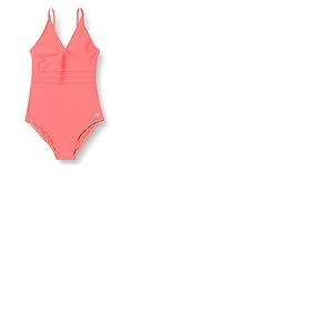 Haute pression Fille R9056 Maillot de bain une pi ce, Corail Fluo, 12 ans EU