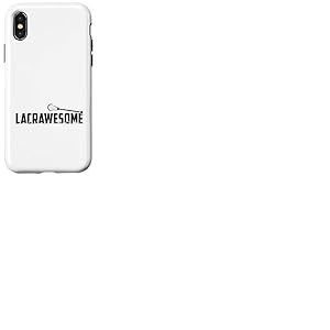 Lacrosse Player Lacrosse est Lacrosse Lacrosse Coque pour iPhone X/XS