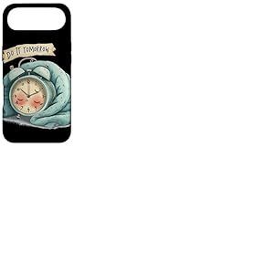 Superbe d&eacute;guisement de r&eacute;veil avec Discours Do It Tomorrow Coque pour iPhone Air