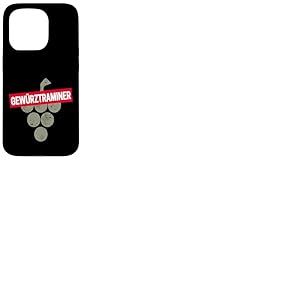 Gew&uuml;rztraminer Vin Vintage buveurs et vignerons Coque pour iPhone 15 Pro