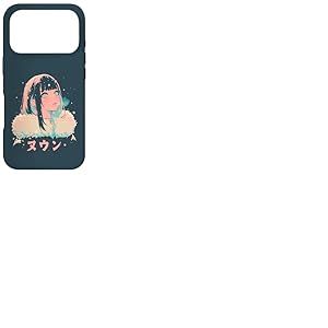 Anime Waifu Mignon Manga Chat Fille Mignon r&eacute;tro Japonais Coque pour iPhone 17 Pro