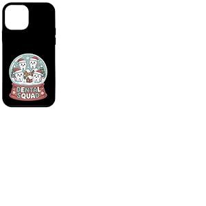 Christmas Dental Squad Boule &agrave; Neige Mignonne &eacute;quipe de Dentiste Coque pour iPhone 12 Mini