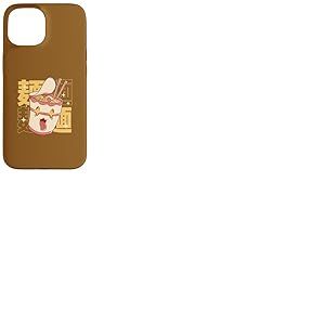 Soupe de Nouilles instantanée Ramen Kawaii Mignon drôle Coque pour iPhone 15