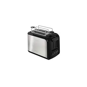 Tefal TT411D Express Grille-Pain 850 Noir Brossé Inox 850