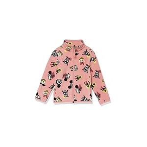 Amazon Essentials Disney | Marvel | Star Wars | Princess Veste molletonnée en Polaire avec Fermeture éclair intégrale Fille, Minnie et Ses Amis, 2 Ans