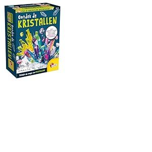 LISCIANI - Je suis Un génie - Science Pocket - La Science des Cristaux - Kit Complet avec Outils et Instructions - pour Enfants de 7 à 12 Ans - Fabriqué en Italie