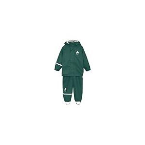 CeLaVi Zweiteiliger Regenanzug in Vielen Farben Veste Imperméable, Vert (Ponderosa Pine 923), 122 (Taille Fabricant: 120) Garçon