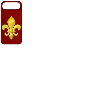 Symbole Fleur de lys ou Fleur de lis Jaune Coque pour iPhone Air