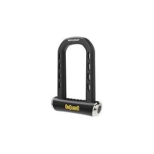 OnGuard RockSolid Antivol en U l&eacute;ger et r&eacute;sistant aux meuleuses d'angle, 8,9 x 17,5 cm, pour v&eacute;lo ou moto, manille de 14 mm, m&eacute;canisme de verrouillage X4P, 5 cl&eacute;s incluses
