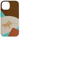 Adorable rod&eacute;o Country et Western pour Les Amateurs de Chevaux et Les Cowgirl Coque pour iPhone 14
