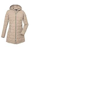 G.I.G.A. DX Femme Parka matelass&eacute;e avec capuche/parka fonctionnelle aspect duvet GW 20 WMN QLTD PRK, light beige, 44, 39844-000