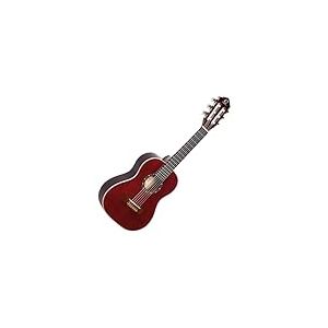 Ortega Guitars Guitare Classique 1/4 – Family Series – Housse Incluse – Épicéa / Acajou, Rouge (R121-1/4WR)