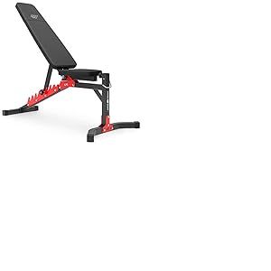 Marbo Sport &ndash; Banc de Musculation R&eacute;glable MH-L115 &ndash; Structure Solide et Durable &ndash; Assise et Dossier Ajustables &ndash; Appareil Multifonction pour Entra&icirc;nement &agrave; Domicile &ndash; Noir