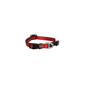 Rogz Collier Utilitaire Nitelife, Taille S, Rouge