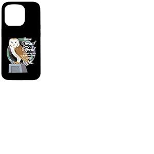 Hibou, j'ai bouleversé le monde Coque pour iPhone 15 Pro