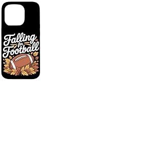 Falling for Football Automne Football Coque pour iPhone 15 Pro