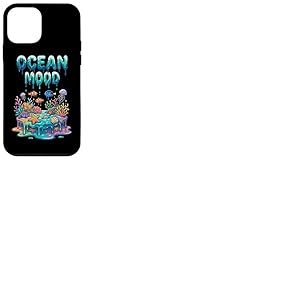 Humeur Oc&eacute;anique Color&eacute;e R&eacute;cif Corallien Vie sous-Marine Coque pour iPhone 12 Mini