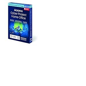 Acronis Cyber Protect Home Office Essentials|&Eacute;dition Backup|Sauvegardes Flexibles et Cyberprotection de Base|Fonction Prim&eacute;e de Sauvegarde et de Restauration des Donn&eacute;es|Bo&icirc;tier Avec Code|1 Pc/Mac