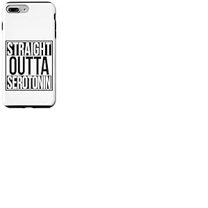 Sérotonine Straight Outta Coque pour iPhone 7 Plus/8 Plus
