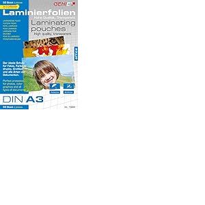 Genie Pochettes de plastification A4 80 microns Lot de 50 (Import Allemagne)