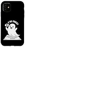 Adorable fantôme Jouant de la Planche Ouija Gothique Ouija Païen drôle Coque pour iPhone 11