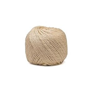 Ficelle Sisal Naturel 3,5mm &plusmn;255m 2kg Ficelle de Jardin, Bricolage, Emballage, Arbre &agrave; Chats, Naturelle