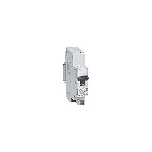 LEGRAND - Disjoncteur Phase + Neutre 230V DNX³ - Pouvoir de Coupure 3000A - 10A Courbe C - Bornes automatiques - 1 Module - Fabriqué En France (Lot de 10)