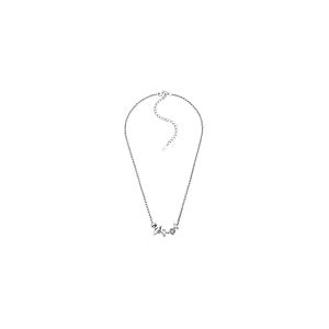 Diesel Collier pour homme en acier inoxydable avec fermoir mousqueton