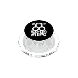 Je suis Une Gymnaste, m&ecirc;me Mes Mains sont d&eacute;chir&eacute;es | Gymnastique Amusante PopSockets PopGrip pour MagSafe