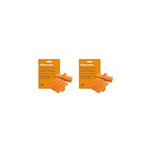 Fiskars Lame de Rechange Originales pour massicots, 2 unit&eacute;s, Coupe Droite, Orange, 1003868 (Lot de 2)