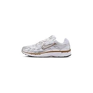 Nike P-6000 White/Metallic Silver-LT British Tan 43 EU