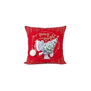 Me To You Bear Tatty Teddy XGD01003 Coussin de Noël Merry & Bright 31 x 31 cm