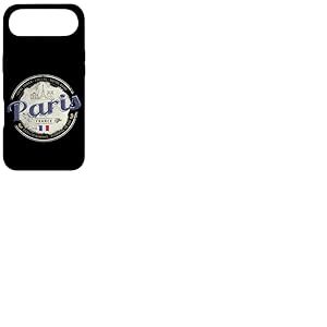 Paris France Tour Eiffel Vintage Souvenir Coque pour iPhone Air