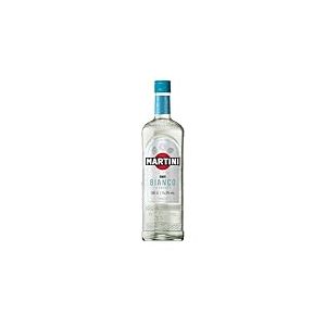 MARTINI Bianco Apéritif Vermouth Blanc, 14,5% vol., 100cl / 1L, Vermouth Italien infusé aux herbes et fleurs aromatiques