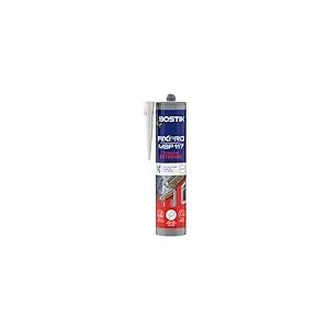 Bostik FIXPRO – Mastic Colle de Fixation MSP 117 Conditions Extrêmes – Intérieur/Extérieur – Collage Même Sous la Pluie – Mastic Hybride Polymère – Blanc – 1 Cartouche 290 ml