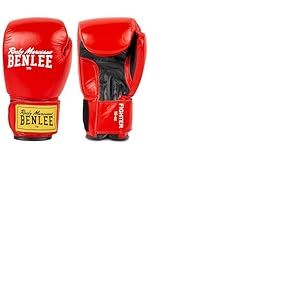 Benlee Fighter Gants de Boxe Sparring et Sac Rouge/Noir 16