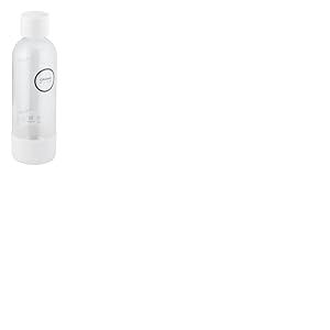 Grohe Blue Fizz 41250L00 Bouteille d'eau 850 ml, ne passe pas au lave-vaisselle, fermeture à baïonnette, compatible avec la machine à gazéifier Blue Fizz, blanche