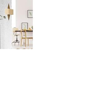 Applique murale &eacute;l&eacute;gante avec corps en m&eacute;tal et capuchon en tissu, dor&eacute; et beige, 65 cm de hauteur | 1 LED 3,15 W, aliment&eacute; par batterie, IP20 | &Eacute;clairage &eacute;l&eacute;gant pour la d&eacute;coration de la maison