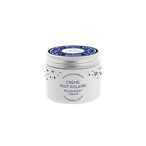 Pol&aring;ar - Cr&egrave;me Anti-&acirc;ge Nuit Revitalisante Nuit Polaire aux Algues Bor&eacute;ales - Lisse rides et ridules, D&eacute;toxifie, R&eacute;g&eacute;n&egrave;re - Tous types de peau - 95% Naturel, Vegan, Made in France - 50 ml