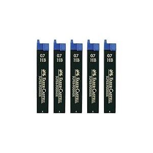 Faber-Castell 120500 Lot de 5 crayons &agrave; papier