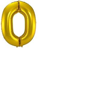 Folat 631402 - Ballon de fleuret numéro 0 - doré - Environ 86 cm, Or