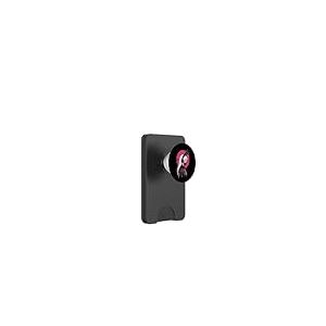 Cyberpunk Girl avec Masque Sci-FI Anime Manga Oreilles De PopSockets PopWallet pour MagSafe