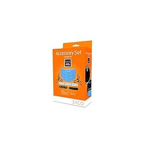 ZACO 501926, Jeu d'accessoires Original adapté au Robot aspirateur et de Nettoyage A8s, Comprenant des brosses latérales, des brosses principales, des Chiffons d'essuyage et Un Filtre, Set : A8s