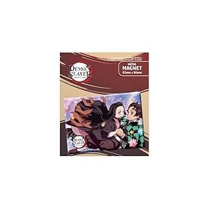 Popbuddies - Demon Slayer : Kimetsu no Yaiba - Tanjiro and Nezuko - Magnet/Fridge Magnet - 6 x 9 cm