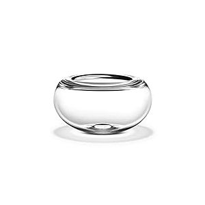 Holmegaard Coupe &Oslash;19 cm D&eacute;coration Provence en verre souffl&eacute;, transparent